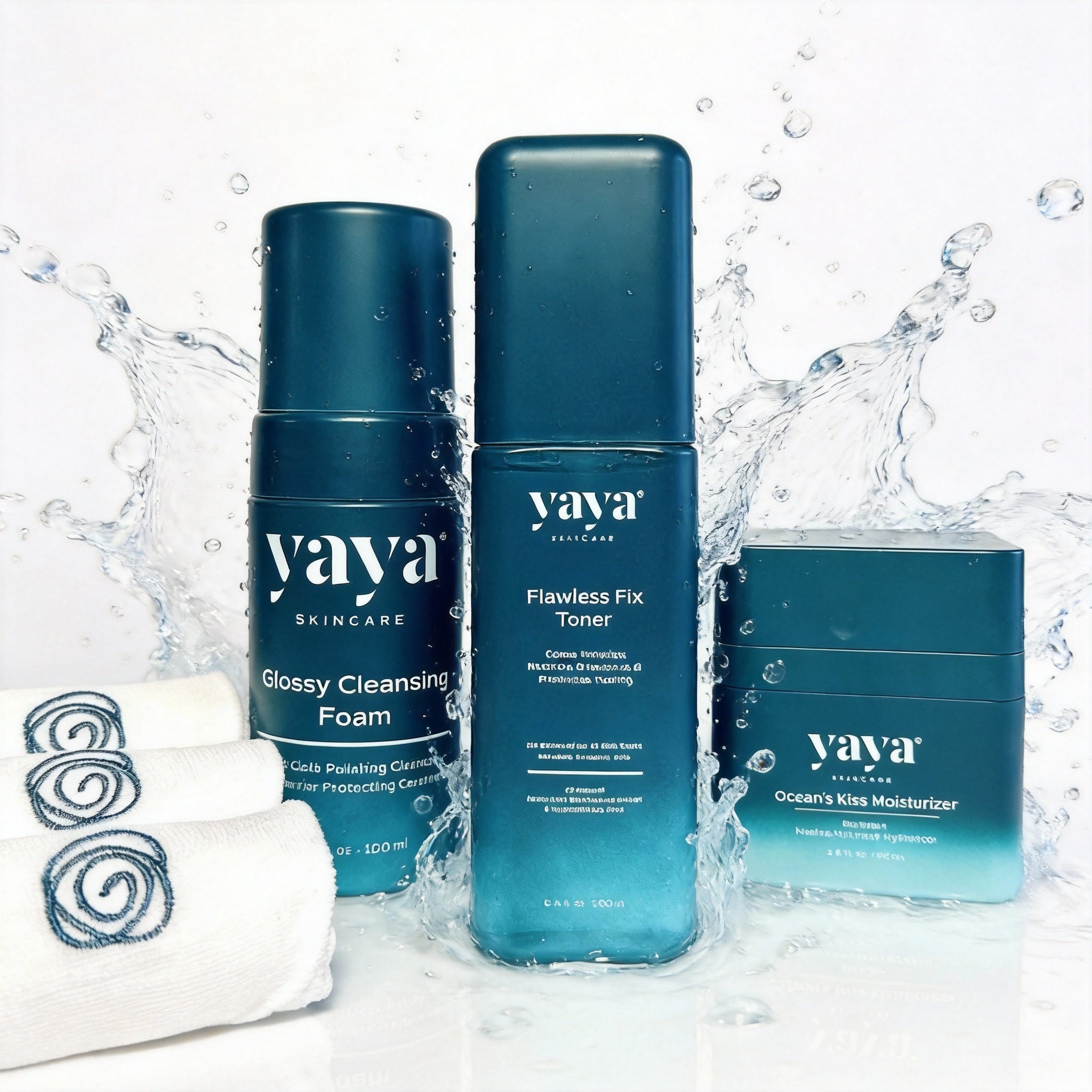 洗顔料 Ayaya Yaya Skincare - The Daily 3: Gentle Skincare Kit for Teens